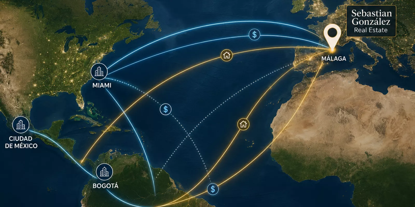 Latinoamérica ya está invirtiendo en España: por qué Miami, México, Colombia y grandes patrimonios están mirando la Costa del Sol en 2026