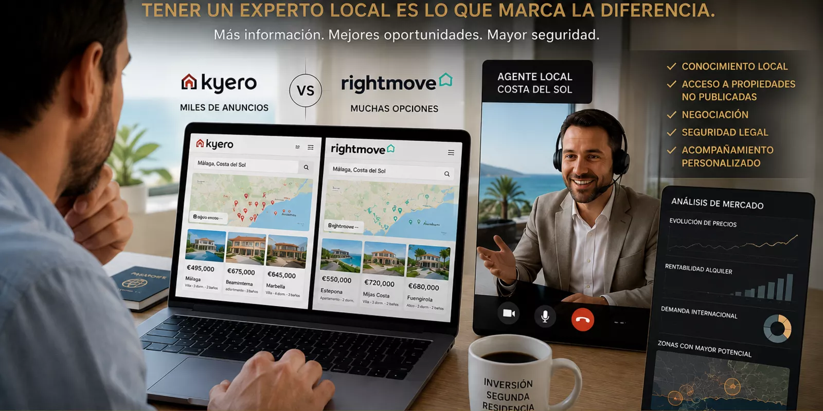 ¿Buscas vivienda en Kyero o Rightmove y no encuentras nada que encaje? El problema puede no ser el mercado, sino cómo estás buscando