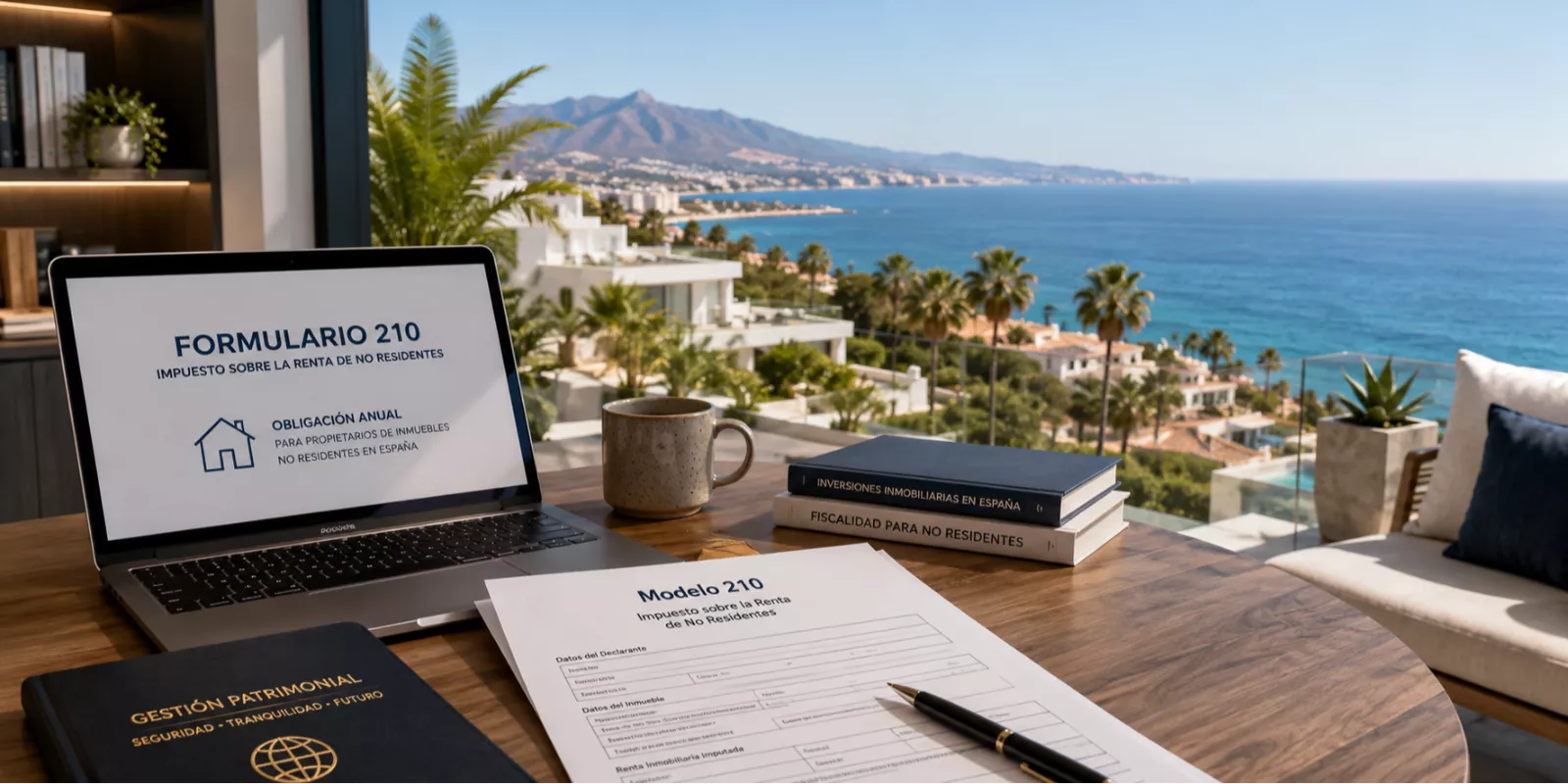 Formulario 210 en España: la obligación fiscal anual que todo propietario no residente en la Costa del Sol debe conocer